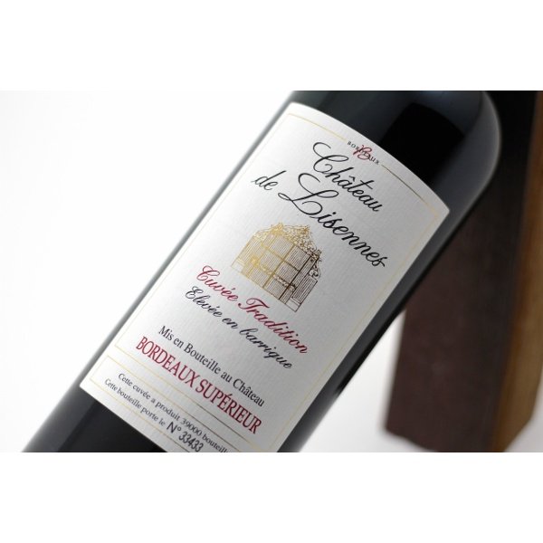 CHATEAU DE LISENNES - BORDEAUX SUPERIEUR AOP - CUVEE TRADITION 2015