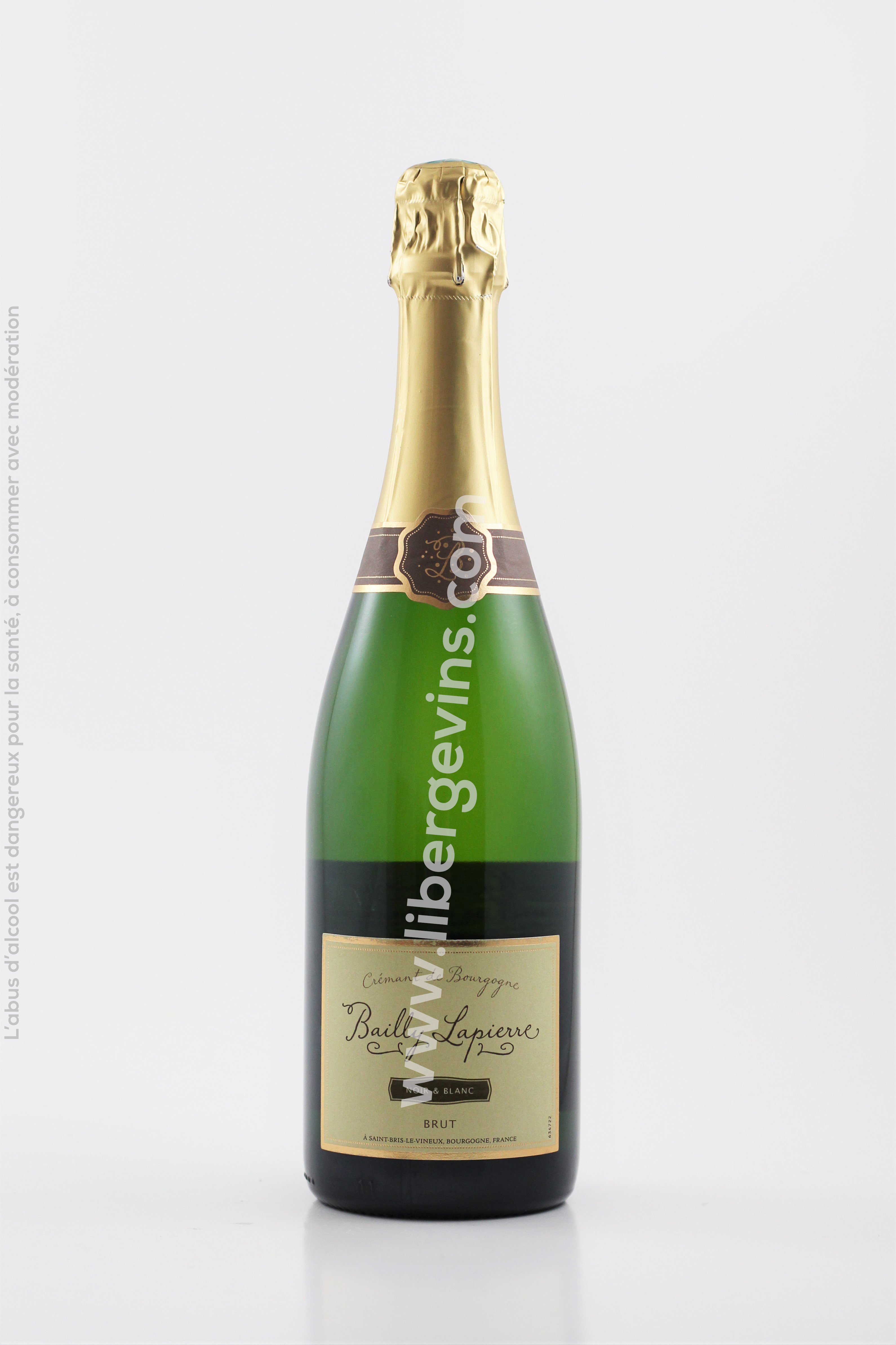 photo du vin Cremant de Bourgogne Aop Brut Noir et Blanc