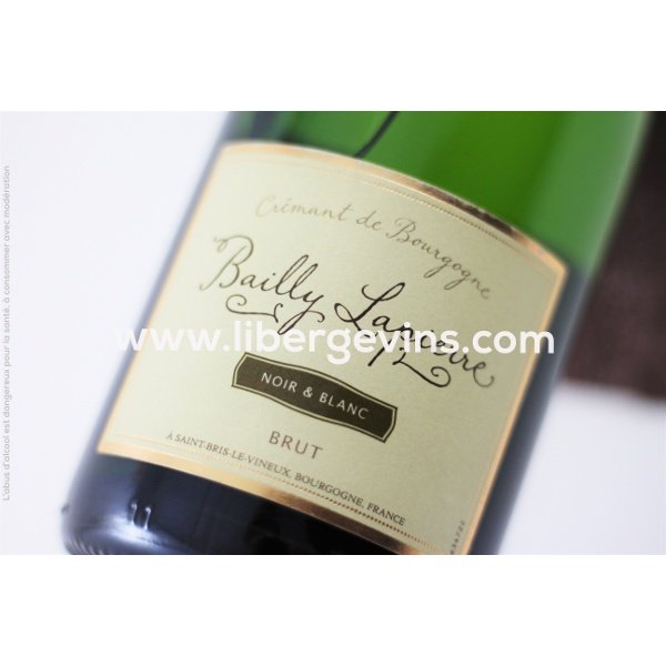 CAVES BAILLY LAPIERRE - CREMANT DE BOURGOGNE AOP - BRUT NOIR ET BLANC