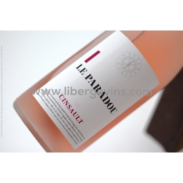 PESQUIE -  VIN DE FRANCE - LE PARADOU CINSAULT ROSE 2018