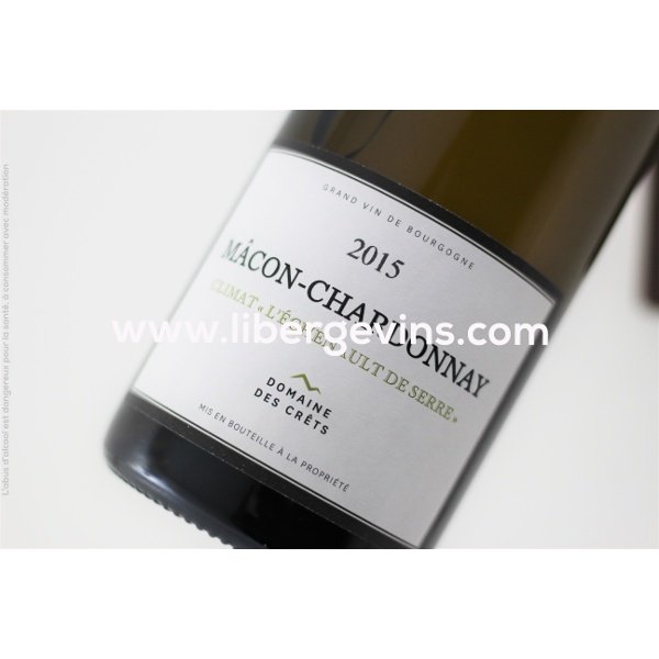 DOMAINE DES CRETS - MACON-CHARDONNAY AOP - CLIMAT L'ECHENAULT DE SERRE - 2015