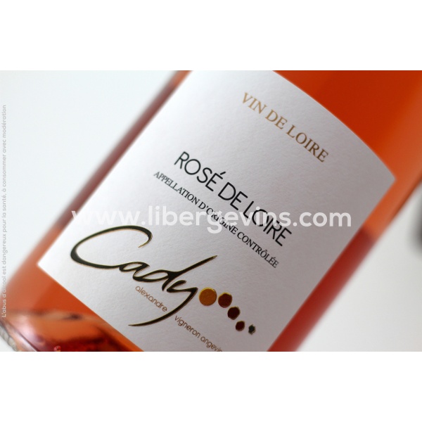 DOMAINE CADY- ROSE DE LOIRE AOP 2018 AB