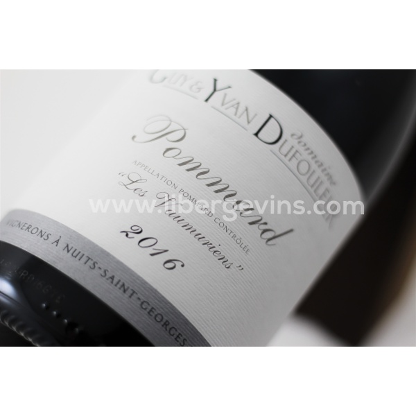 DOMAINE GUY & YVAN DUFOULEUR - POMMARD AOP - LES VAUMURIENS 2016