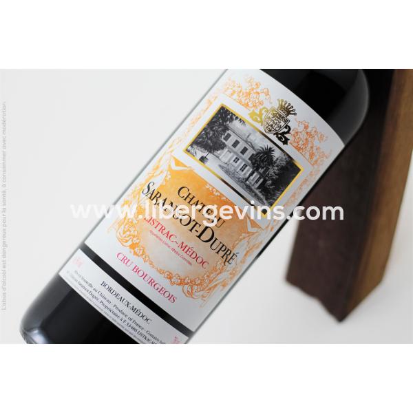 CHATEAU SARANSOT-DUPRE - LISTRAC-MEDOC AOP - CRU BOURGEOIS 2016