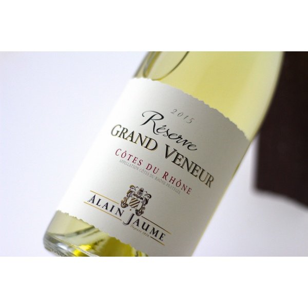 Alain Jaume Cotes Du Rhone Aop Reserve Grand Veneur Blanc 2015 Blancs Liberge Vins