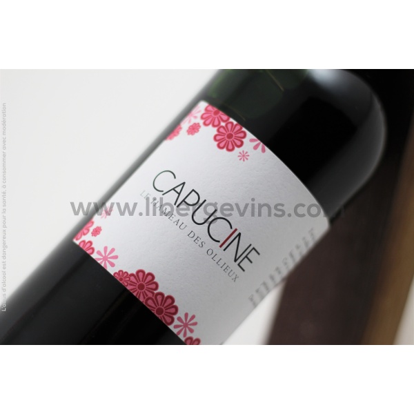 LE HAMEAU DES OLLIEUX - IGP PAYS D'AUDE - CAPUCINE ROUGE 2019