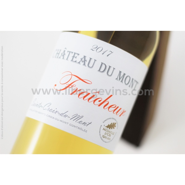 CHATEAU DU MONT - SAINTE-CROIX-DU-MONT AOP FRAICHEUR  - 2017