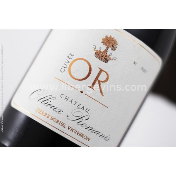 CHATEAU OLLIEUX ROMANIS - CORBIERES BOUTENAC AOP - CUVEE OR 2018 carignan grenache mourvèdre syrah