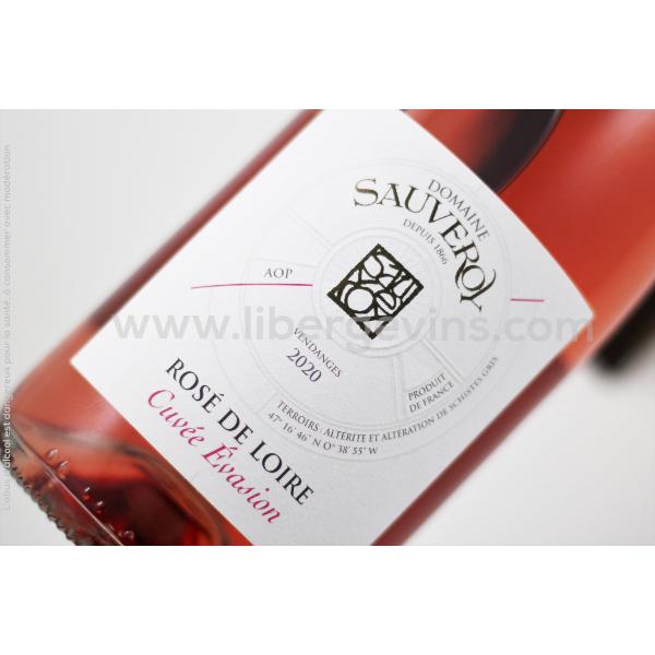 DOMAINE SAUVEROY - ROSE DE LOIRE AOP CUVEE EVASION 2020