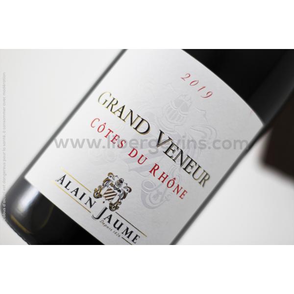 ALAIN JAUME - COTES DU RHONE AOP - GRAND VENEUR ROUGE 2019 Conversion BIO