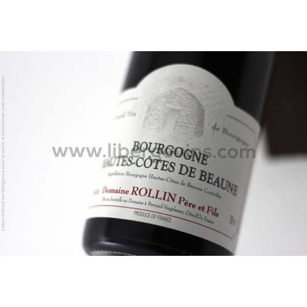 DOMAINE ROLLIN PERE & FILS - BOURGOGNE HAUTES-COTES DE BEAUNE AOP 2019 - Pinot Noir