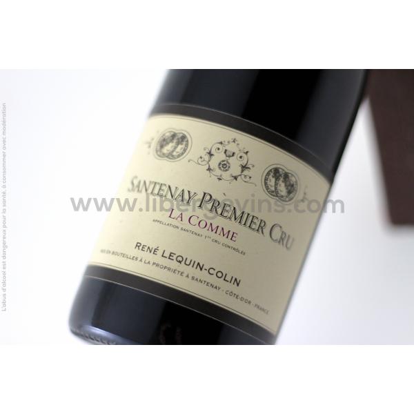DOMAINE RENE LEQUIN-COLIN - SANTENAY 1ER CRU AOP - LA COMME 2019 - Pinot Noir