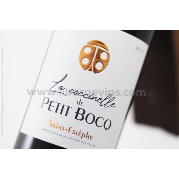 CHATEAU PETIT BOCQ - SAINT-ESTEPHE AOP  La Coccinelle de Petit Bocq - 2019
