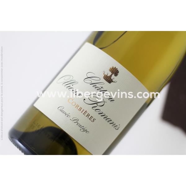 CHATEAU OLLIEUX ROMANIS - CORBIERES AOP - CUVEE PRESTIGE BLANC 2020