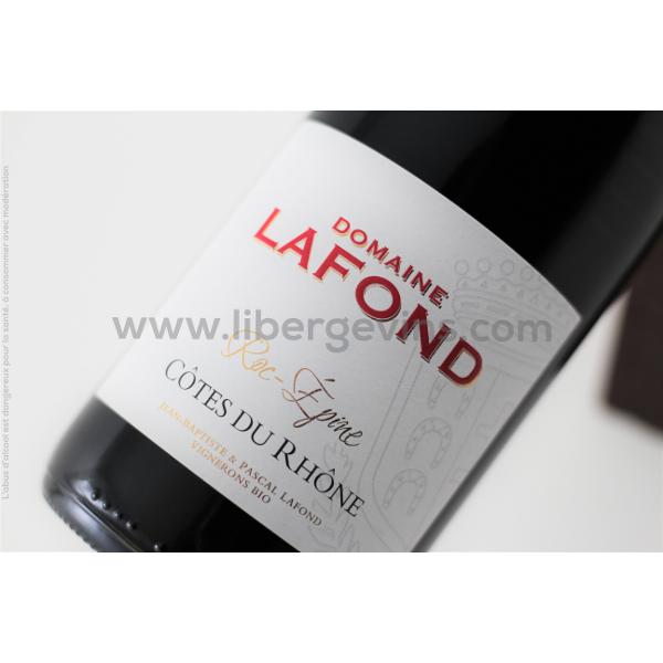 DOMAINE LAFOND - ROC EPINE - COTES DU RHONE AOP - ROC EPINE 2021 AB