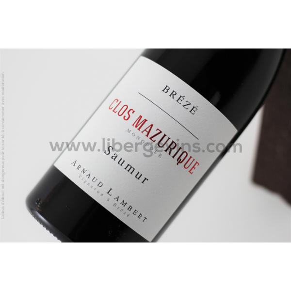 DOMAINE ARNAUD LAMBERT - SAUMUR ROUGE AOP - CLOS MAZURIQUE 2021 BIO Cabernet Franc