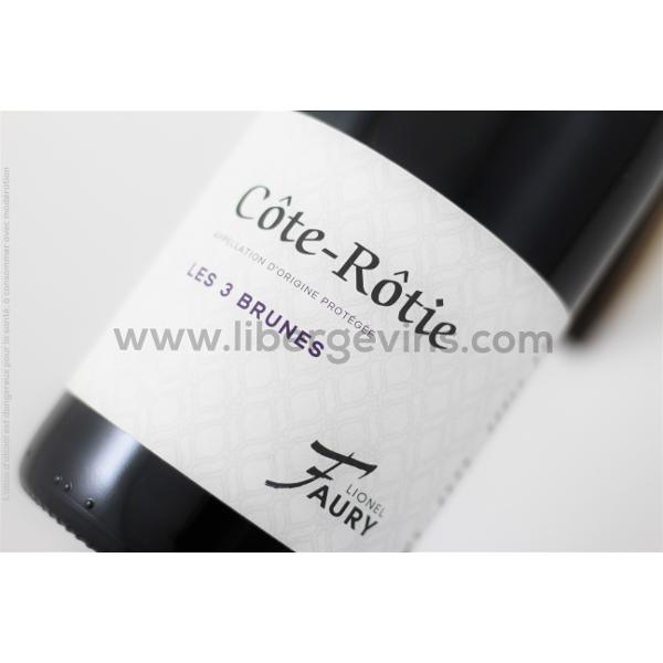 DOMAINE LIONEL FAURY - COTE-ROTIE AOP LES 3 BRUNES 2020