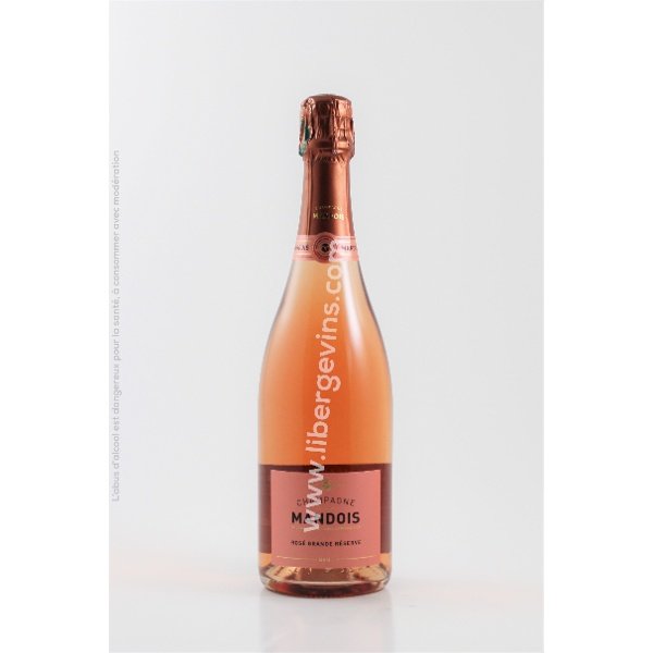 CHAMPAGNE MANDOIS - CHAMPAGNE AOP BRUT ROSE GRANDE RESERVE