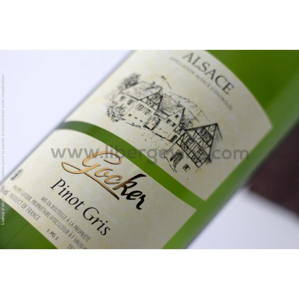 DOMAINE GOCKER - ALSACE AOP - PINOT GRIS  2019