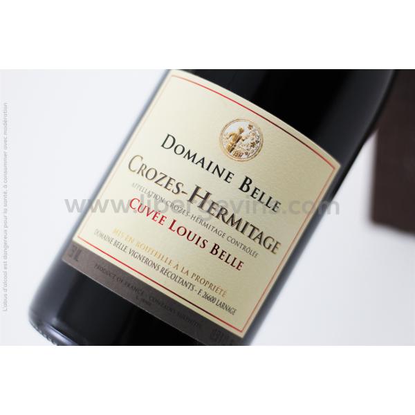 DOMAINE BELLE - CROZES-HERMITAGE AOP - CUVEE LOUIS BELLE 2019 AB