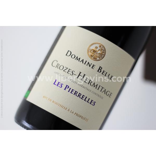 DOMAINE BELLE - CROZES-HERMITAGE AOP - LES PIERRELLES 2021 AB