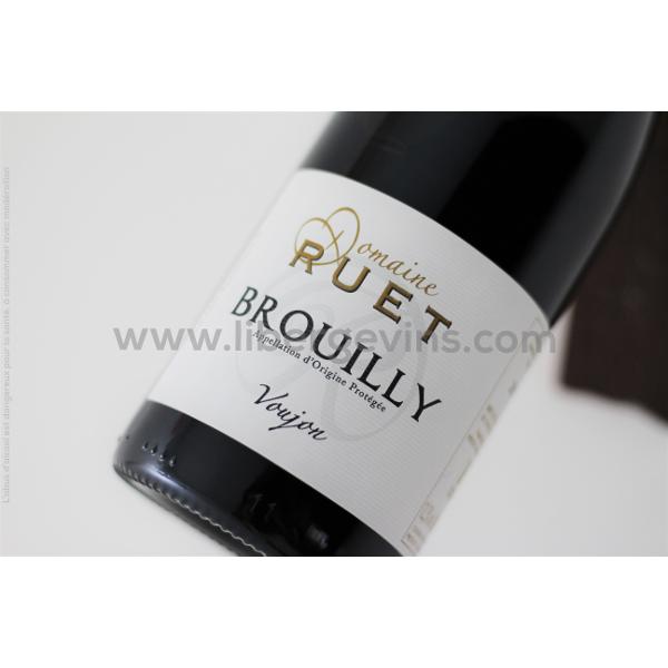 DOMAINE RUET - BROUILLY AOP - VOUJON 2021 - Gamay