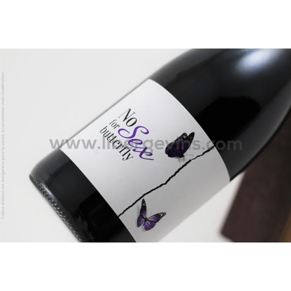 VALCOMBE - IGP PAYS D'OC - NO SEX FOR BUTTERFLY ROUGE 2021 AB - Grenâche