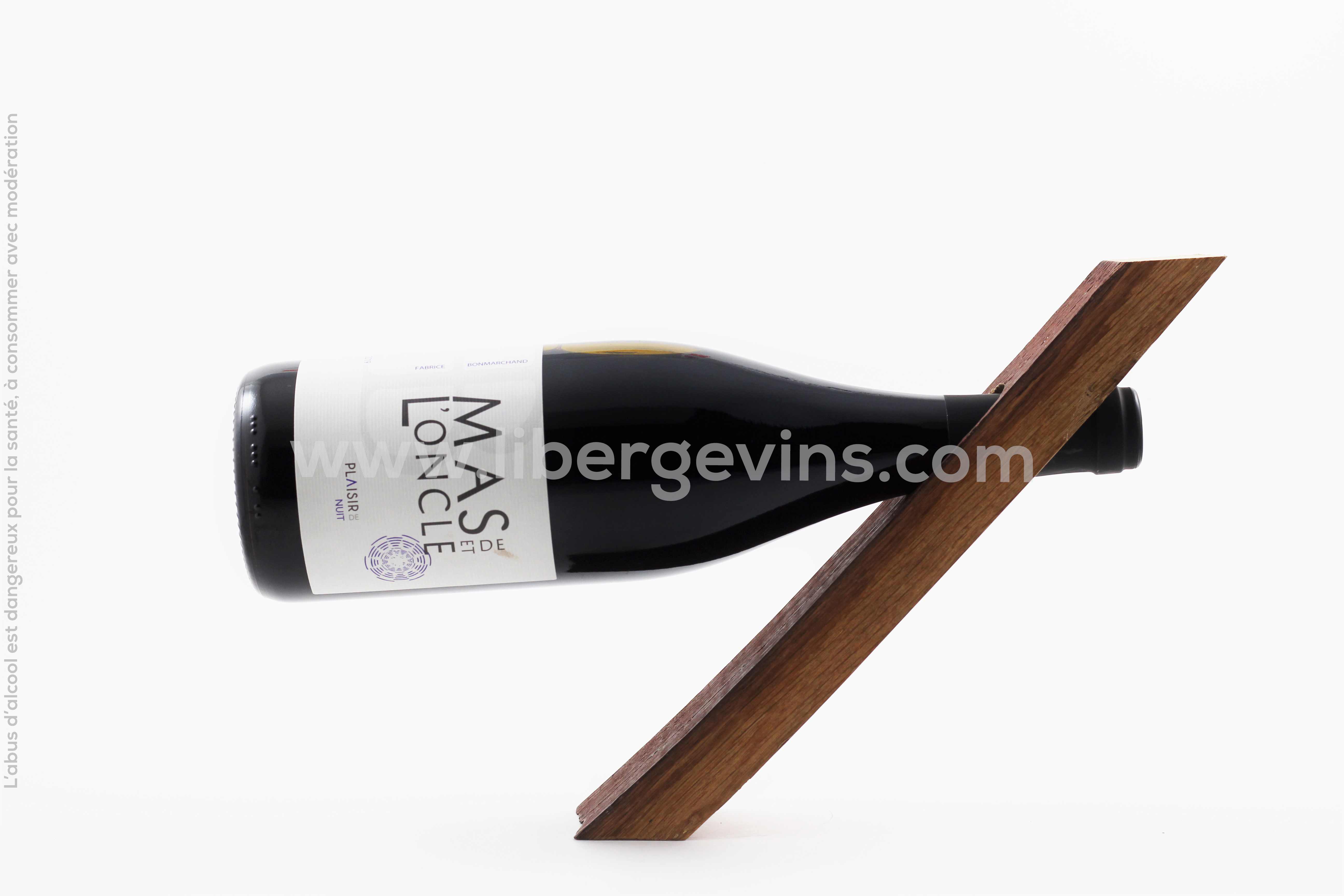 illustration du vin Vin de France Rouge Plaisir de Nuit 2021 Bio Merlot Grenache