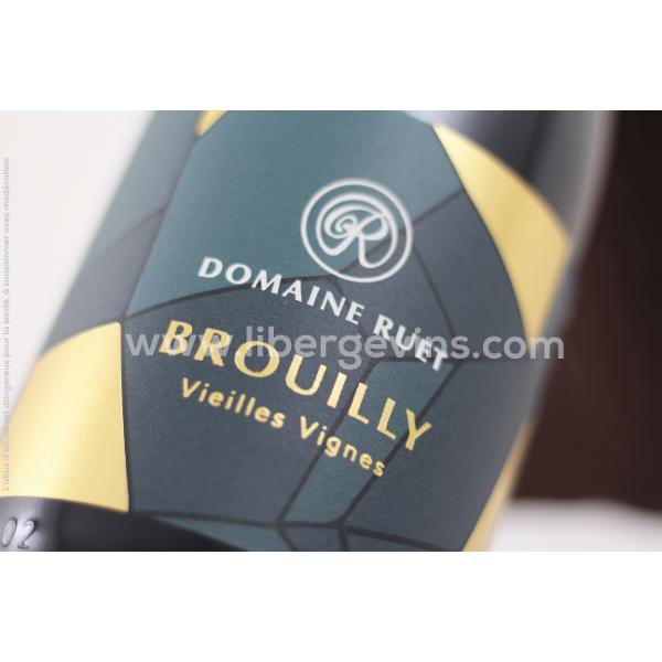 DOMAINE RUET - BROUILLY AOP - VIEILLES VIGNES 2018 - Gamay