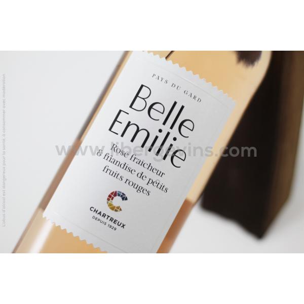 CELLIER DES CHARTREUX - IGP DU GARD - CUVEE DES CHARTREUX - BELLE EMILIE ROSE 2022