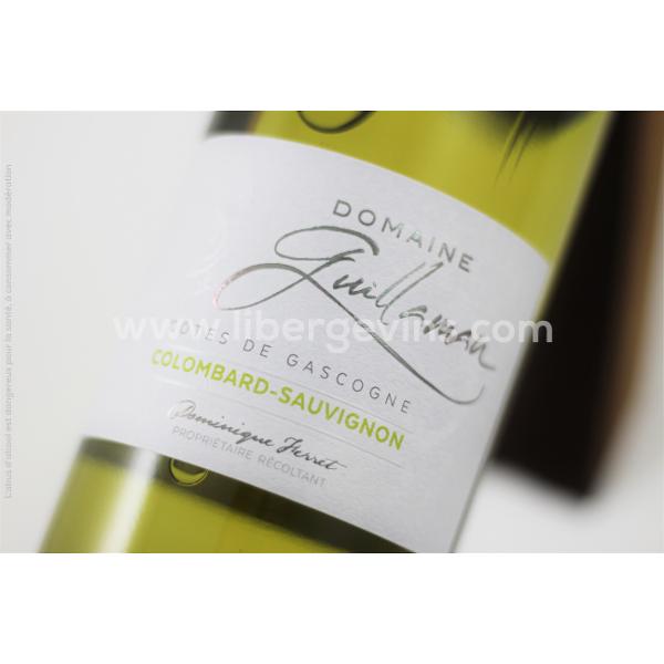 DOMAINE GUILLAMAN - IGP COTES DE GASCOGNE BLANC - colombard sauvignon 2022