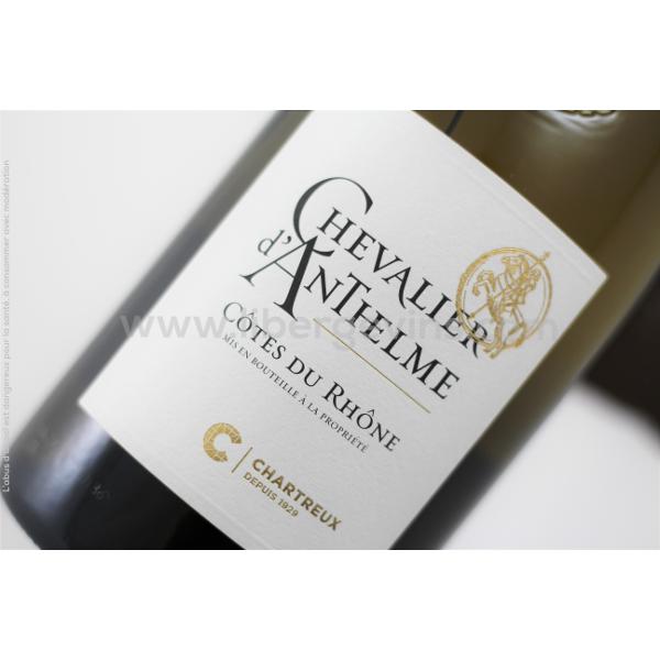 CELLIER DES CHARTREUX - COTES DU RHONE AOP - BLANC - CHEVALIER D'ANTHELME 2022