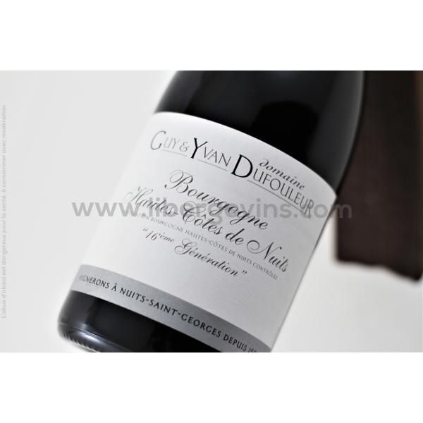 DOMAINE GUY & YVAN DUFOULEUR - BOURGOGNE HAUTES-COTES DE NUITS AOP - 16è GENERATION ROUGE 2021