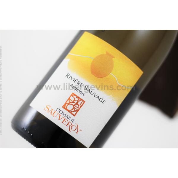 DOMAINE SAUVEROY - ANJOU AOP BLANC - RIVIERE SAUVAGE 2021 AMPHORE Conversion BIO