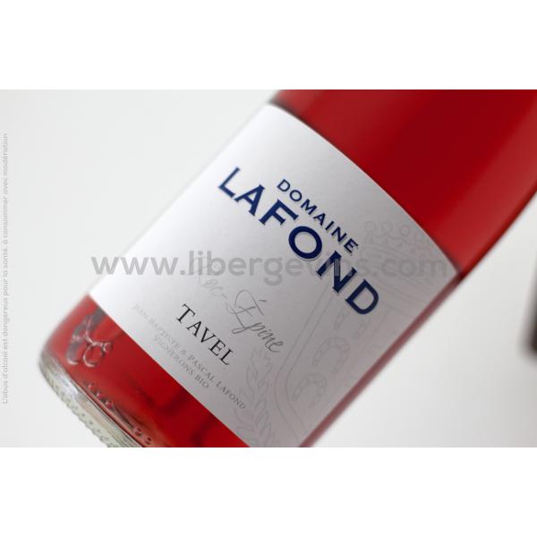DOMAINE LAFOND - ROC EPINE - TAVEL AOP 2022 AB - Grenache-Cinsault-Syrah- Carignan