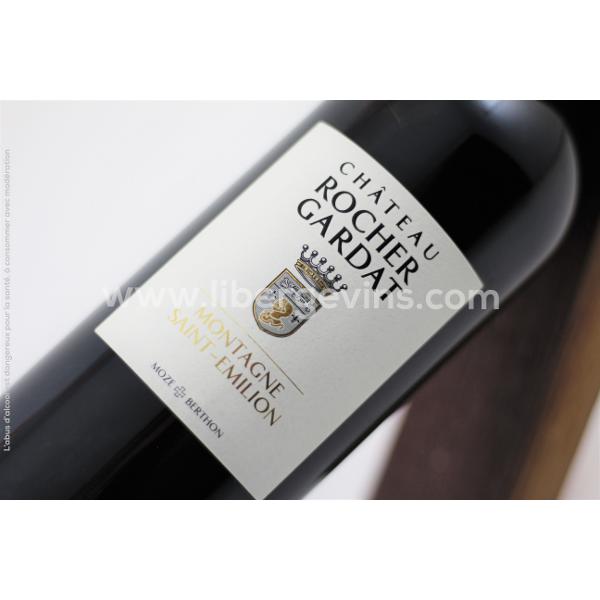 CHATEAU ROCHER-GARDAT - MONTAGNE SAINT-EMILION AOP - 2021 - Merlot - Cabernet Franc