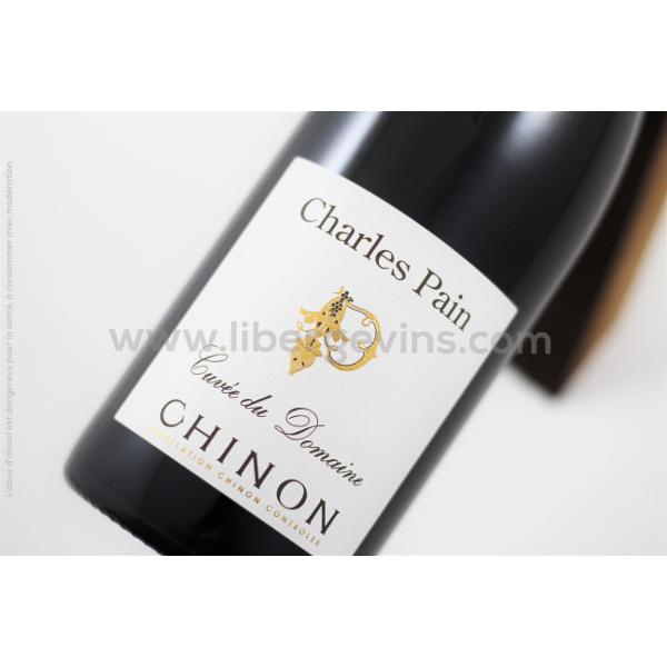 DOMAINE CHARLES PAIN - CHINON AOP - CUVEE DU DOMAINE 2024 ROUGE - Cabernet Franc - BIO