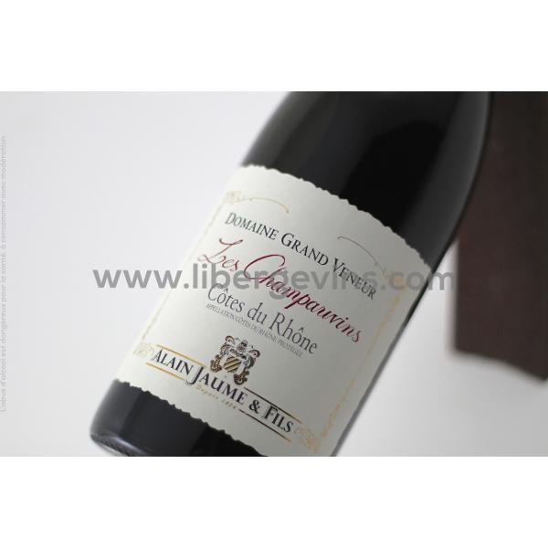 DOMAINE GRAND VENEUR - COTES DU RHONE AOP - LES CHAMPAUVINS 2021 BIO grenache syrah mourvèdre