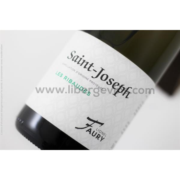 DOMAINE LIONEL FAURY - SAINT-JOSEPH AOP LES RIBAUDES BLANC 2022