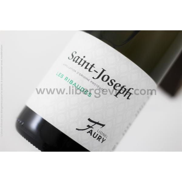 DOMAINE LIONEL FAURY - SAINT-JOSEPH AOP LES RIBAUDES BLANC 2023