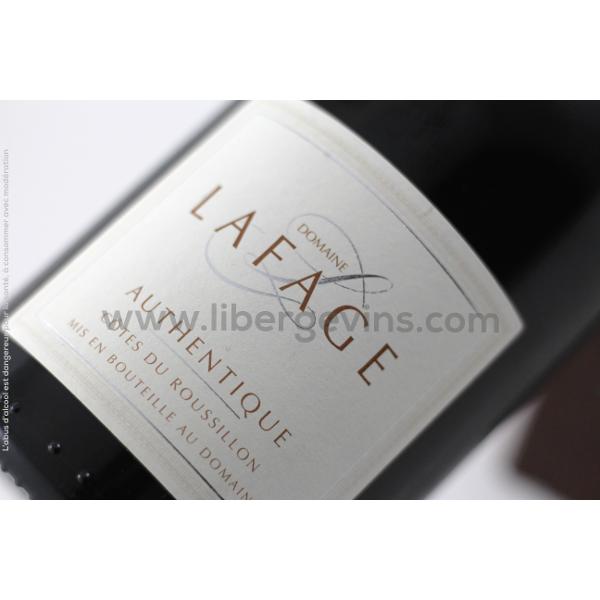 DOMAINE LAFAGE - COTES DU ROUSSILLON AOP - AUTHENTIQUE 2022