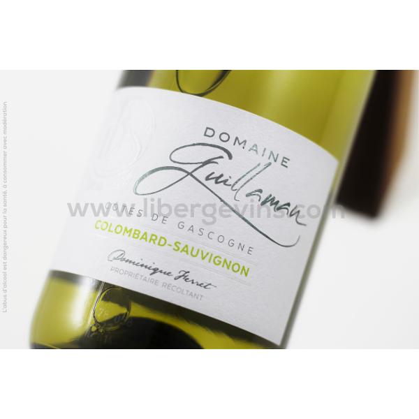 DOMAINE GUILLAMAN - IGP COTES DE GASCOGNE BLANC - colombard sauvignon 2023