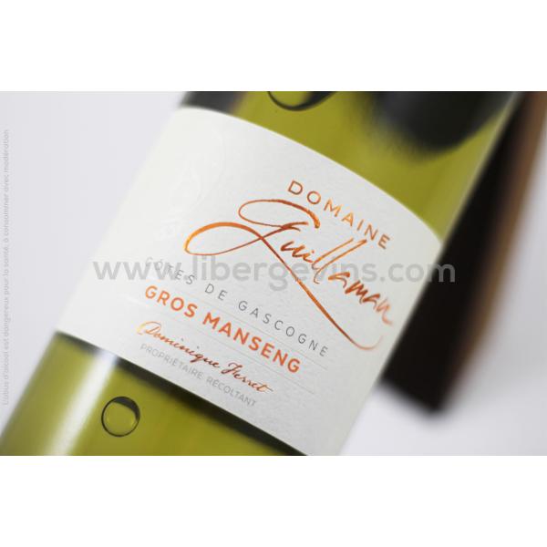 DOMAINE GUILLAMAN - IGP COTES DE GASCOGNE MOELLEUX - GROS MANSENG  2023