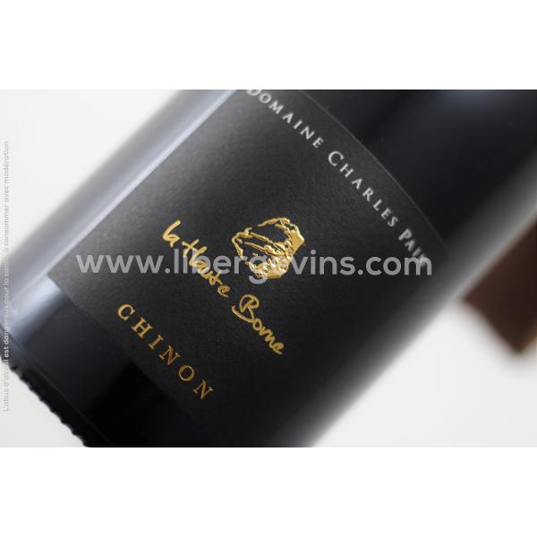 DOMAINE CHARLES PAIN - CHINON AOP - LA HAUTE BORNE 2021 ROUGE - BIO 
