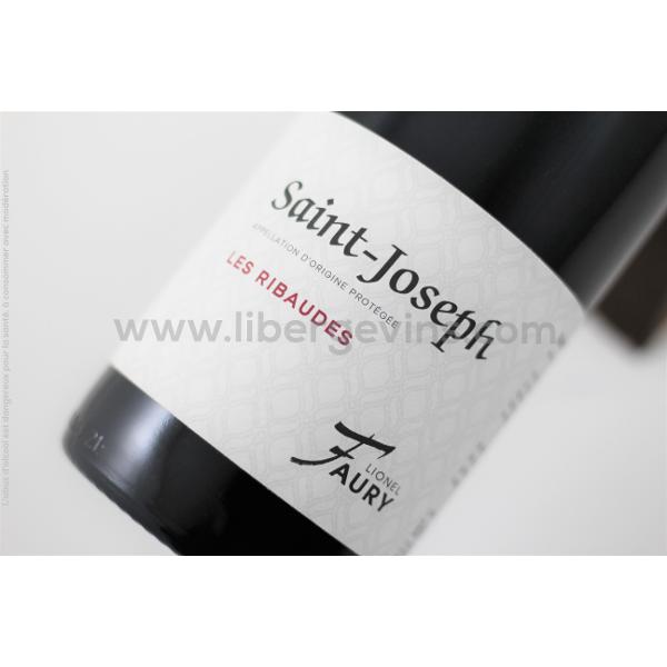 DOMAINE LIONEL FAURY - SAINT-JOSEPH AOP LES RIBAUDES ROUGE 2022