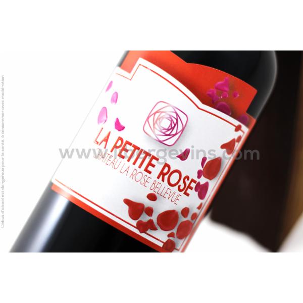 CHATEAU LA ROSE BELLEVUE - BORDEAUX  ROUGE AOP  2023  -  LA PETITE ROSE