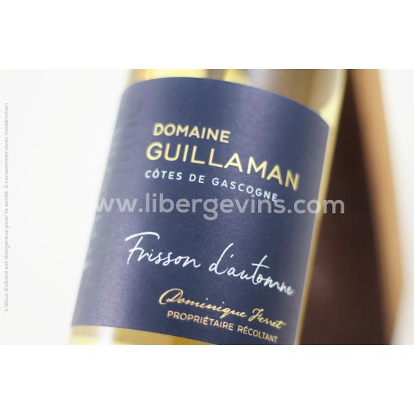 DOMAINE GUILLAMAN - IGP COTES DE GASCOGNE - FRISSON D'AUTOMNE Gros Manseng Petit Manseng  2023