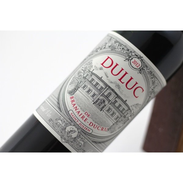 CHATEAU BRANAIRE-DUCRU - SAINT-JULIEN AOP - DULUC DE BRANAIRE-DUCRU 2012