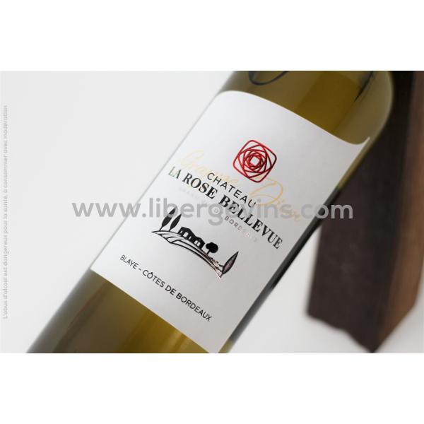 CHATEAU LA ROSE BELLEVUE - BLAYE-COTES DE BORDEAUX AOP - GRAPPE DIEM BLANC 2023 sauvignon muscadelle