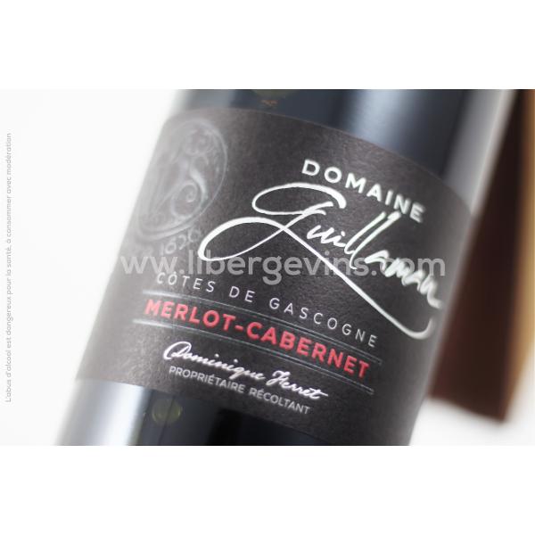 DOMAINE GUILLAMAN - IGP COTES DE GASCOGNE Rouge - MERLOT CABERNET SAUVIGNON 2024